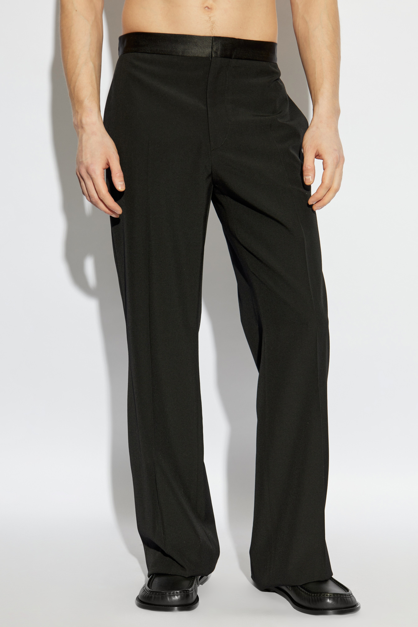 Black Pleated trousers MM6 Maison Margiela - Vitkac AS